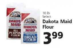 Hugo's Supermarkets Select Dakota Maid Flour offer