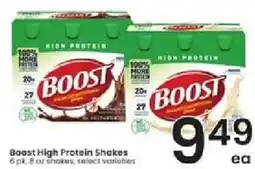 Albertsons Boost High Protein Shakes offer