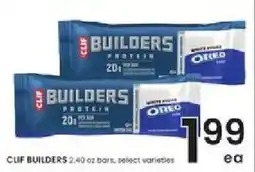 Albertsons Clif Builders protein bars offer