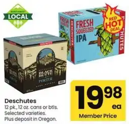 Albertsons Deschutes Black Butte Porter offer