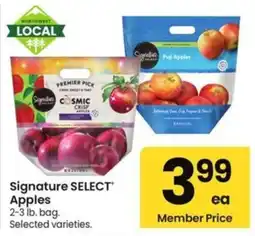 Albertsons Signature Select Apples offer