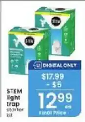 Albertsons stem light trap starter kit offer