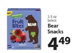 Hugo's Supermarkets Select Bear Snacks offer