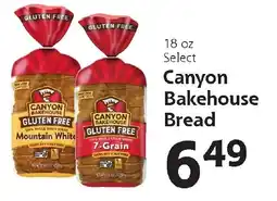 Hugo's Supermarkets Canyon Bakehouse Bread offer