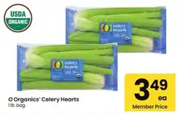 Albertsons O Organics Celery Hearts offer