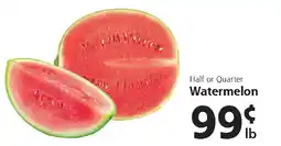 Hugo's Supermarkets Watermelon offer