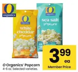 Albertsons O Organics Popcorn offer