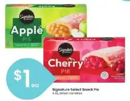 Albertsons Signature Select Snack Pie offer