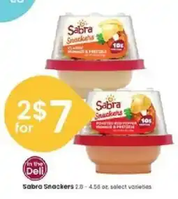 Albertsons Sabra Snackers offer