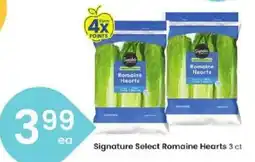 Albertsons Signature Select Romaine Hearts offer