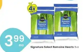 Albertsons Signature Select Romaine Hearts offer