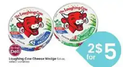 Albertsons Laughing Cow Cheese Wedge offer