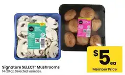 Albertsons Signature SELECT Mushrooms offer
