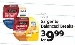 Hugo's Supermarkets Sargento Balanced Breaks offer