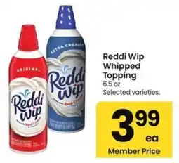 Albertsons Reddi Wip Whipped Topping offer