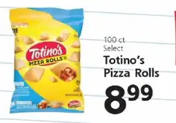 Hugo's Supermarkets Select Totino's Pizza Rolls offer