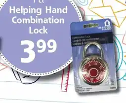 Hugo's Supermarkets Helping Hand Combination Lock offer