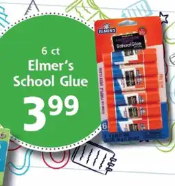 Hugo's Supermarkets Elmer's School Glue offer