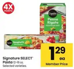Albertsons Signature Select Pasta offer