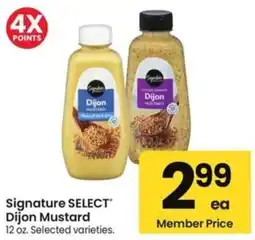 Albertsons Signature Select Dijon Mustard offer