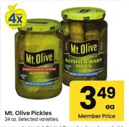Albertsons Mt. Olive Pickles offer