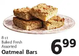 Hugo's Supermarkets Baked Fresh Assorted Oatmeal Bars offer