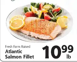 Hugo's Supermarkets Fresh Farm Raised Atlantic Salmon Fillet offer