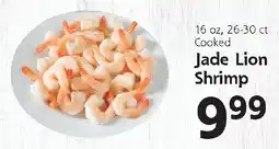 Hugo's Supermarkets Jade Lion Shrimp offer