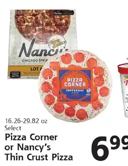 Hugo's Supermarkets Pizza Corner or Nancy's Thin Crust Pizza offer