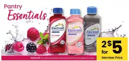 Albertsons Electrolyte Beverage offer