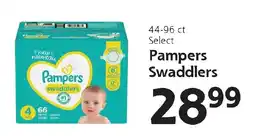 Hugo's Supermarkets Pampers Swaddlers offer