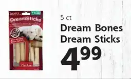 Hugo's Supermarkets Dream Bones Dream Sticks offer