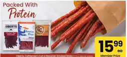 Albertsons Oberto, Cattleman's Cut or Bavarian Smoked Sticks offer