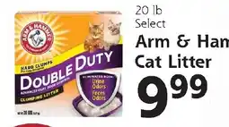 Hugo's Supermarkets Arm & Hammer Cat Litter offer