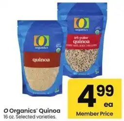 Albertsons O Organics Quinoa offer