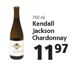 Hugo's Supermarkets Kendall Jackson Chardonnay offer