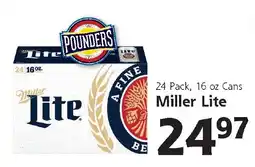Hugo's Supermarkets Miller Lite offer