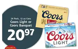Hugo's Supermarkets Coors Light or Coors Banquet offer