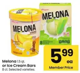 Albertsons Melona Ice Cream Bars offer