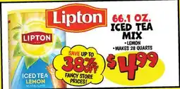 Ollie's LIPTON ICED TEA MIX offer