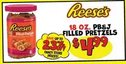 Ollie's Reese's PB&J FILLED PRETZELS offer