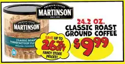 Ollie's MARTINSON CLASSIC ROAST GROUND COFFEE offer