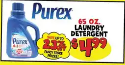 Ollie's PUREX LAUNDRY DETERGENT offer