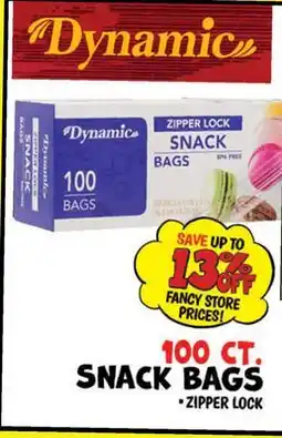 Ollie's 100 CT. SNACK BAGS offer