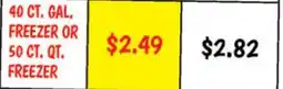 Ollie's DYNAMIC 40 CT. GAL. FREEZER OR 50 CT. QT. FREEZER offer