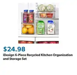 Sam's Club iDesign 6-Piece Recycled Kitchen Organization and Storage Set offer