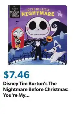 Sam's Club Disney Tim Burton's The Nightmare Before Christmas: You're My Little Nightmare, Board Book offer