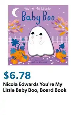 Sam's Club Nicola Edwards You're My Little Baby Boo, Board Book offer