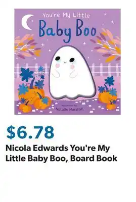 Sam's Club Nicola Edwards You're My Little Baby Boo, Board Book offer