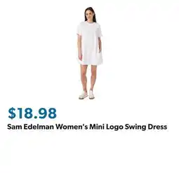 Sam's Club Sam Edelman Women's Mini Logo Swing Dress offer
